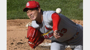 김광현, 빅리그 선발 데뷔전서 3⅔이닝 1실점…팀은 3-1승리