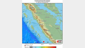 인니 수마트라 남부서 규모 6.8 지진…쓰나미는 없어
