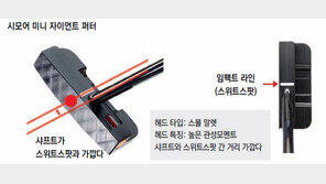 애꾸눈이 만든 시모어 퍼터… 완벽한 정렬로 ‘정확한 퍼팅’