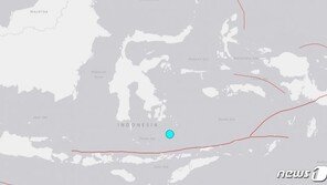 인도네시아 반다해서 규모 6.9 지진 발생