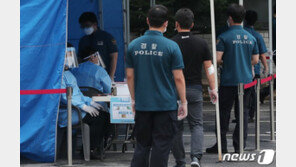 ‘광복절집회 투입’ 경찰 검사 완료…확진자 2명 추가 6명 확진