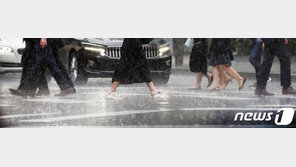 가을 재촉하는 처서…전국 곳곳 소나기 ‘주룩’