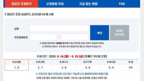 대구희망지원금 24일부터 지급 시작…조회·신청 방법은?
