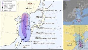 “27일까지 강도 ‘강’ 유지” 예측 ‘태풍 바비’ 한반도에 미칠 영향은?