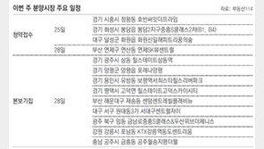 [부동산 캘린더]서울 강동-경기 시흥 등 전국 7곳서 3925채 분양