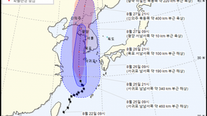 역대급 태풍 오나…강풍 역대 3위 ‘사람 날아가는 수준’