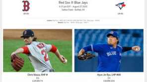 ‘3승 재도전’ 류현진, 삼성행 루머 돌던 크리스 마자와 맞대결