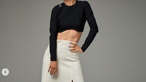 ‘11㎏ 감량’ 안선영, 탄탄 복근+완벽 라인 “40대의 건강미”