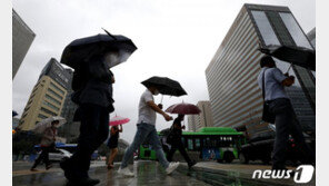 태풍 여파…전국 곳곳 28일까지 빗방울