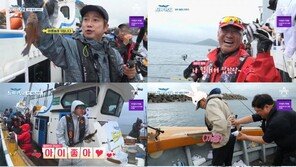 ‘도시어부2’ 이덕화, 돌돔 낚시 성공…이태곤은 50㎝ 혹돔 낚았다