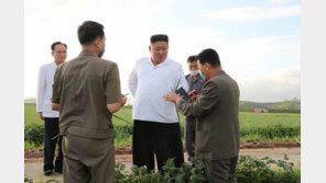 김정은, 황해도 시찰…“예상보다 태풍 피해 적어 다행”