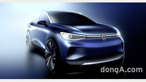 폴크스바겐, 브랜드 최초 전기 SUV ‘ID.4’ 외관 디자인 공개