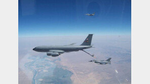 美, 中 보란듯 대만 전투기에 공중급유 사진 공개