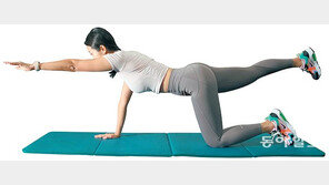 팔다리 쭉 뱃살은 쏙… 집에서도 날씬하게