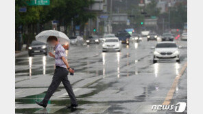 수도권에 최대 50㎜ ‘매우 강한 비’…서울 전역 ‘호우주의보’ 발효