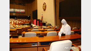 ‘코로나 폐쇄’ 국회, 예정대로 30일 재개방…“방역 만전”