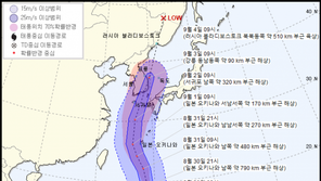 “‘매미’와 비슷”…태풍 ‘마이삭’, 내달 3일 부산 인근 상륙