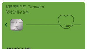 [단신]KB국민카드, 대구경북 할인혜택 카드 출시 外