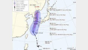 태풍 마이삭, 오후 7시 ‘비상구역’ 진입…내일 낮 제주 직접영향