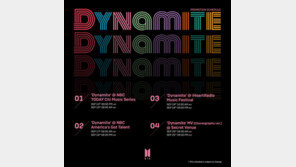 BTS, 전무후무 ‘다이너마이트’ 기록…9월 월드 스케줄 공개