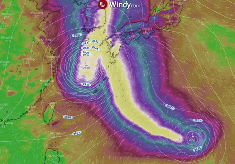 마이삭에 하이선까지 ‘쌍태풍’…후지와라 효과 발생하나?