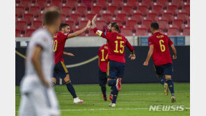 스페인, 극장골로 독일과 네이션스리그 첫 경기 무승부