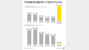 벌써 시중은행 시총 추월?…카카오뱅크 상장 기대감 ‘후끈’