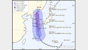 태풍 ‘하이선’ 북상에 중대본 비상 2단계…위기경보 ‘경계’ 격상