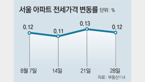 전세 부족 불안한 이사철… 가격 상승세는 주춤