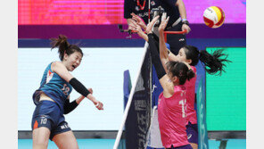 롤모델 김연경 앞에서… 강소휘가 날아올랐다