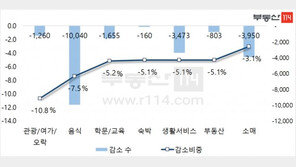 코로나로 2분기 서울 가게 2만개 문닫았다…절반이 음식점