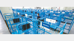 텅빈 수레 채워지는 날 아이들 얼굴에도 웃음꽃이 필 거예요