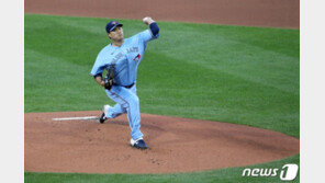 MLB닷컴 “류현진 답지 않았다…양키스전 3피홈런 부진에 주목