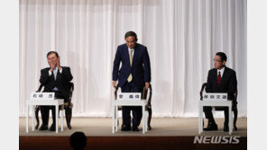 자민당 총재선거 후보들 소견 표명…스가 “아베 정권 계승”