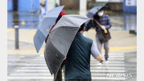 [날씨]전국 대부분 비…남부 낮기온 30도 ‘큰 일교차’