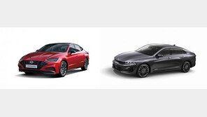 쏘렌토 잡은 싼타페, K5 잡은 쏘나타…하반기 형님의 뒷심 발휘?