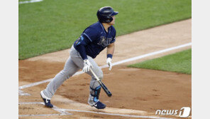 최지만, 1안타 1타점 ‘타율 0.224’…탬파베이는 3연패