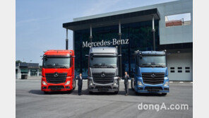 [신차 pic]다임러트럭코리아, 벤츠 ‘뉴 악트로스’ 출시… 최첨단 트럭 변신