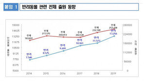 반려인구 천만 시대… 반려상품 상표 출원 연평균 12% 증가