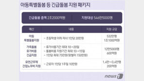아동돌봄비 초등학생까지 준다…자녀 1인당 현금 20만원