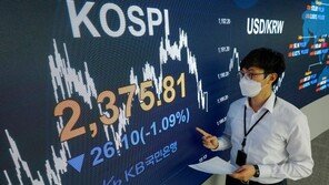 코스피·코스닥 하락 출발…美 증시 하락 영향