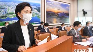 김현미 “전세가, 상승폭 줄어 몇달 뒤 안정될 것”