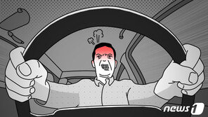 무면허 만취운전 60대, 다른차 진로 막고 운전자 항의하자 폭행