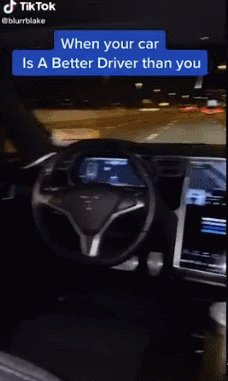 100km 달리는 자율주행 차에서 술파티…운전석은 ‘텅~’ (영상)