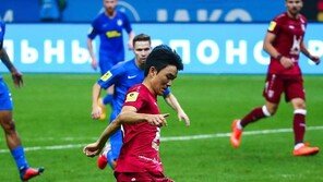 황인범, 결승골 유도하고 퇴장…카잔은 4경기 무패