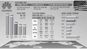 발 묶인 ‘반도체 큰손’ 화웨이… 글로벌 시장 단기적 위축 불가피[인사이드&인사이트]