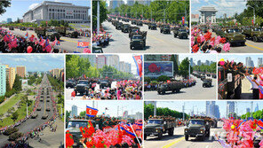 北, 열병식 준비 본격화…평양 광장에 대규모 인파 집결