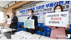 경실련, 총리실에 2급 이상 고위공직자 주택보유 전수조사 요청