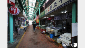 ‘추석’ 대목 코 앞인데…시끌벅적은 커녕 전통시장 찬바람만 쌩쌩