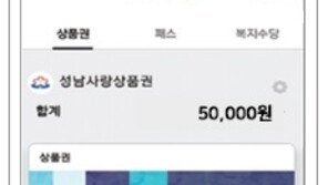 네이버, 지역경제 위해 전직원에 성남사랑상품권 3억원어치 지급